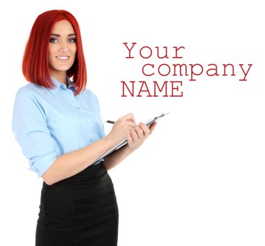 genç güzel iş kadını