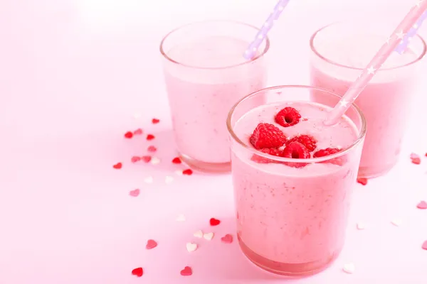 Delicious tasty milkshake — Stock Photo, Image