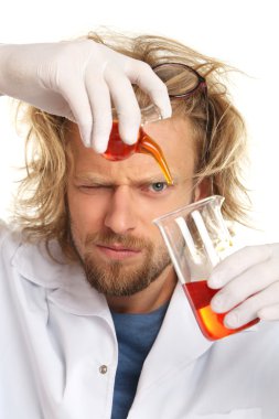 Laboratuvar çılgın bilim adamı