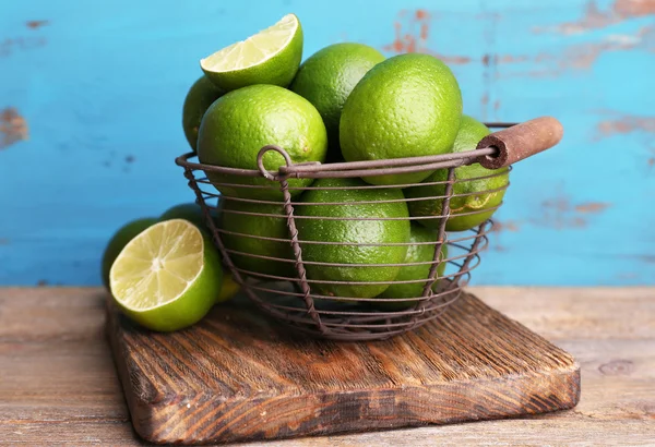 Limes fraîches juteuses — Photo