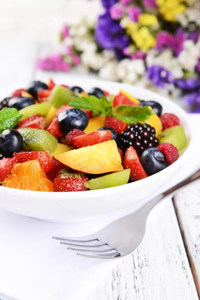 Delicious fruits salad — Stock Photo, Image