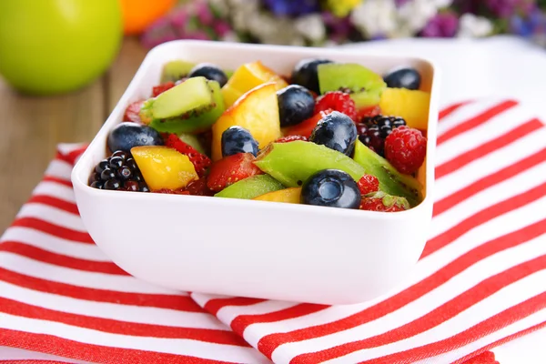 Läcker fruktsallad — Stockfoto