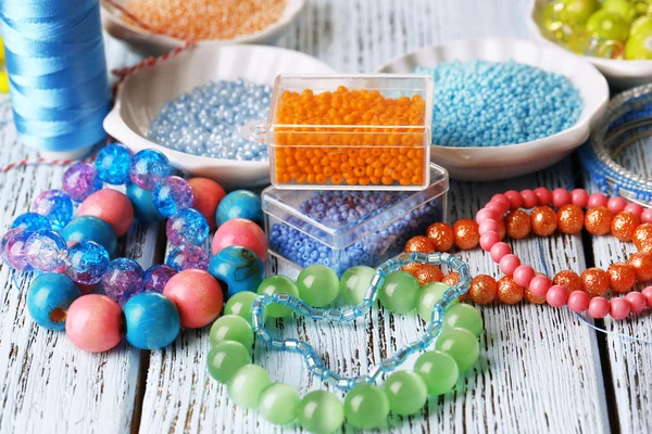 Materialen voor sieraden productie — Stockfoto