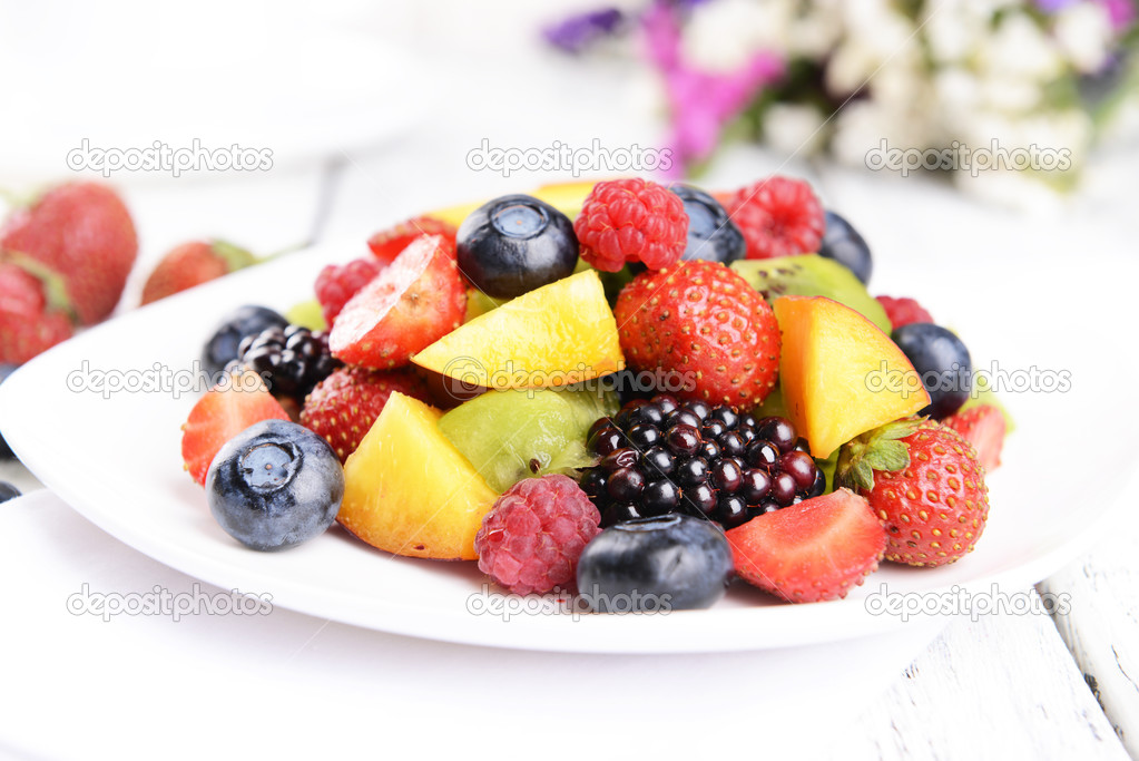 Delicious fruits salad