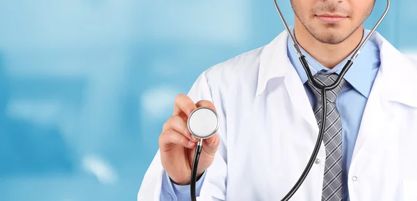 Young Doctor at hospital — Stock Photo, Image