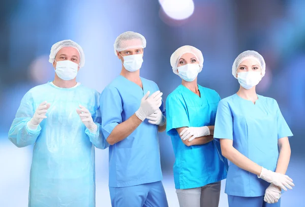 Trabajadores médicos en el hospital —  Fotos de Stock