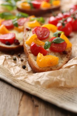lezzetli domates bruschetta