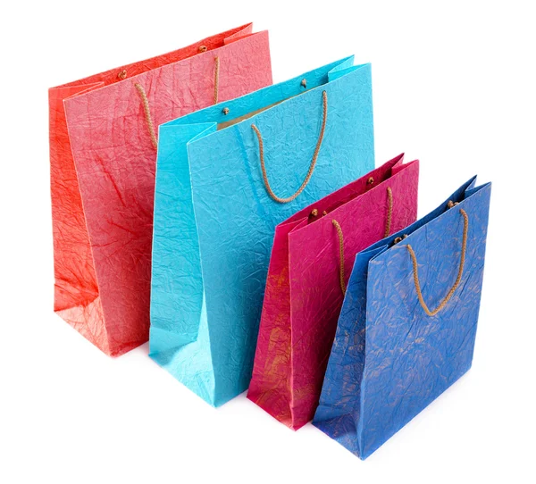 Carta Shopping bags — Foto Stock