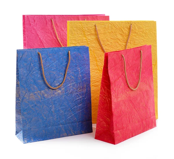 Carta Shopping bags — Foto Stock