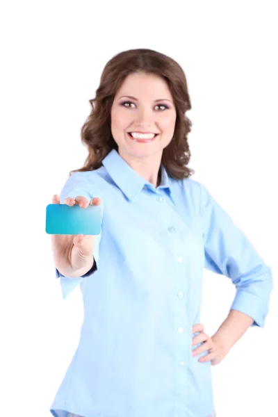 Young business woman — Stock Photo, Image