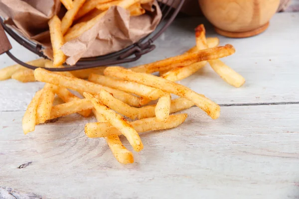 Läckra pommes frites — Stockfoto