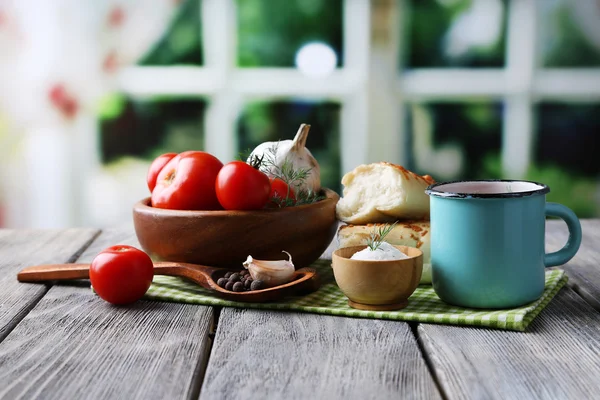 Jugo de tomate casero — Foto de Stock