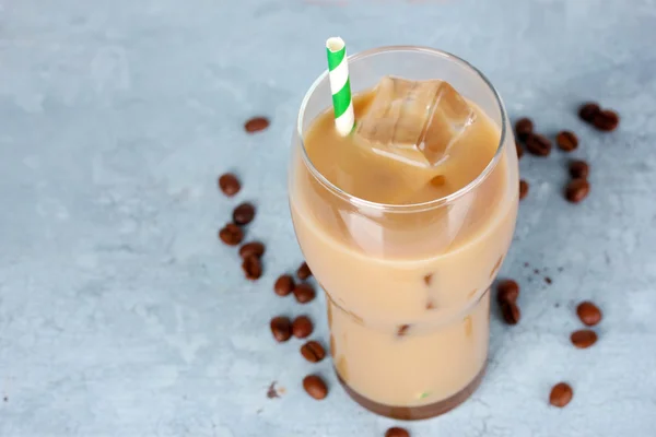 Iced melk koffie — Stockfoto
