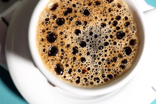 Xícara de café fundo — Fotografia de Stock
