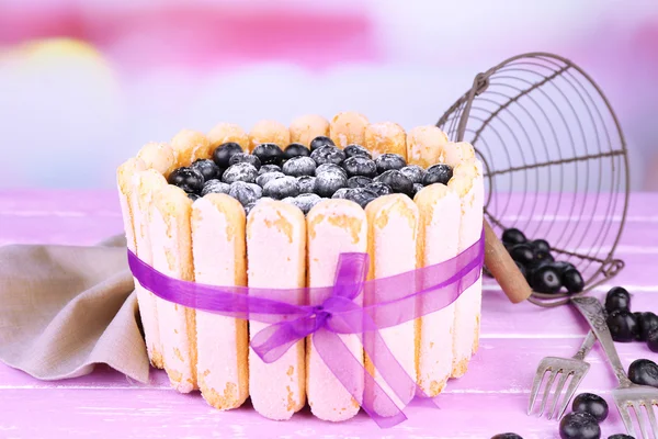 Tasty cake Charlotte — Stock Photo, Image