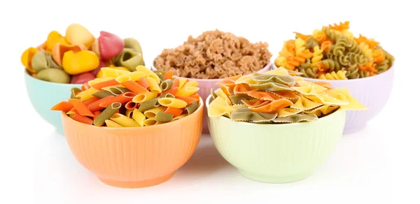 Assortimento di pasta colorata — Foto Stock