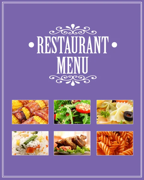 Speisekarte Restaurant — Stockfoto