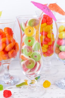 Meyve şekerleri gözlük