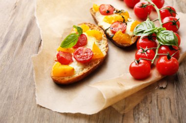 domatesli bruschetta