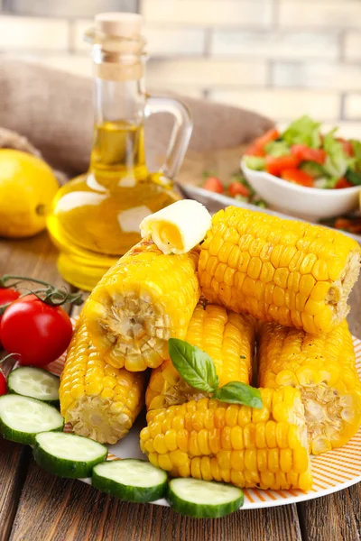 Grilled corn cobs — Stock Photo, Image
