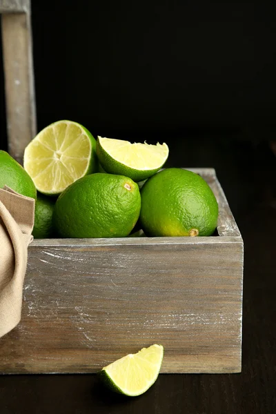 Fresh juicy limes — Stock Photo, Image