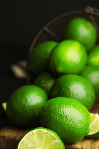 Fresh juicy limes — Stock Photo, Image