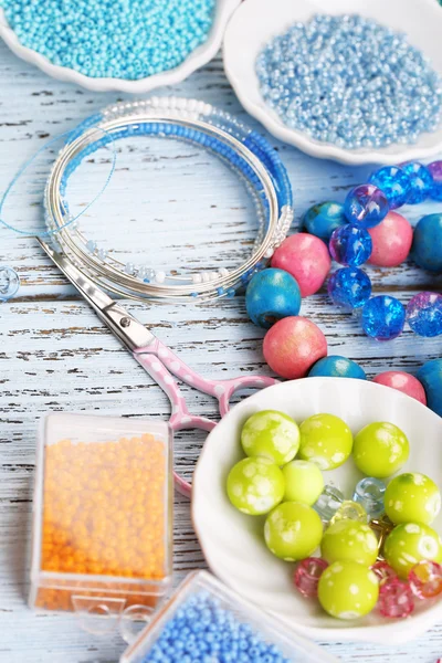 Materiales para la fabricación de joyas — Foto de Stock