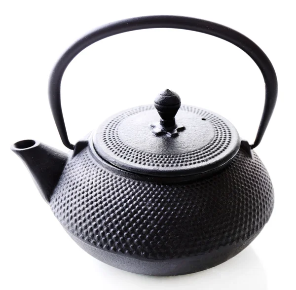 Chiński tradycyjny czajnik na białym tle — Zdjęcie stockowe