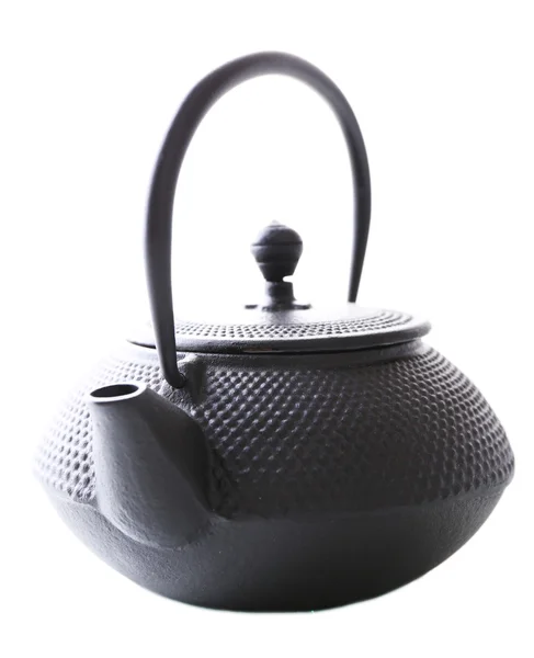 中国传统的茶壶上白色孤立 — 图库照片