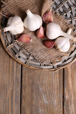 Hasır mat taze sarımsak