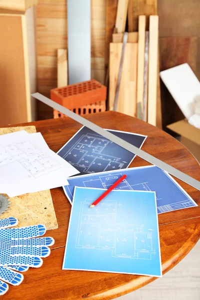 Strumenti di lavoro in officina — Foto Stock