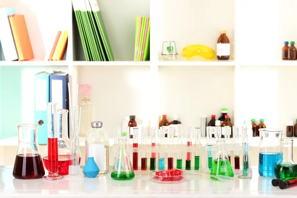 Different laboratory glassware — Stock Photo, Image