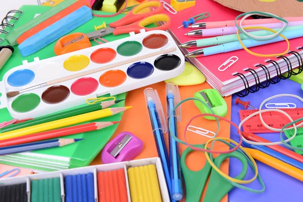 Bright school supplies — Stock Photo, Image