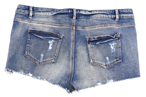 Женщины джинсы шорты — стоковое фото
