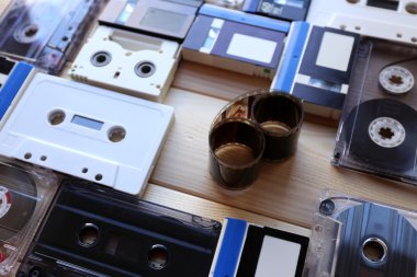 retro ses kasetleri topluluğu