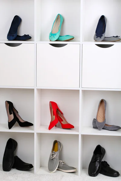 Scarpe moda colorate — Foto Stock