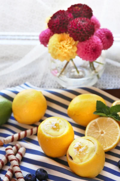 Dolci gustosi al limone — Foto Stock