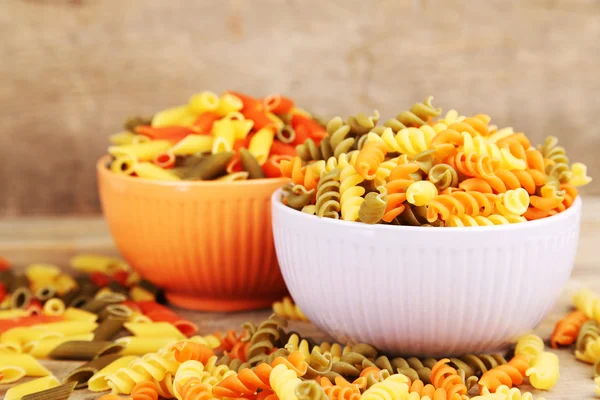 Assortiment van kleurrijke pasta — Stockfoto