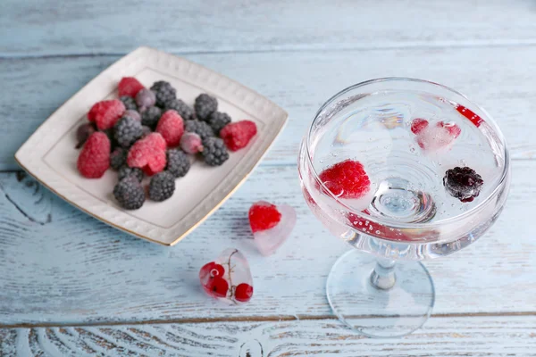 Fruits des forêts congelés et cocktail — Photo