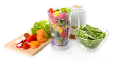 Blender taze sebze ile