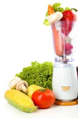 Blender taze sebze ile