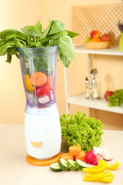 Blender taze sebze ile