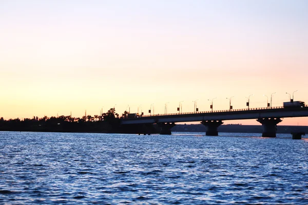 Most v době soumraku — Stock fotografie