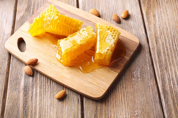 Fresh honey on table — Stock Photo, Image