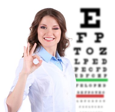 kadın göz grafik ile