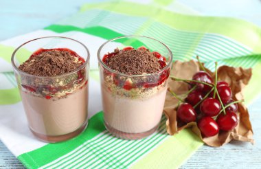 lezzetli vişneli tatlı