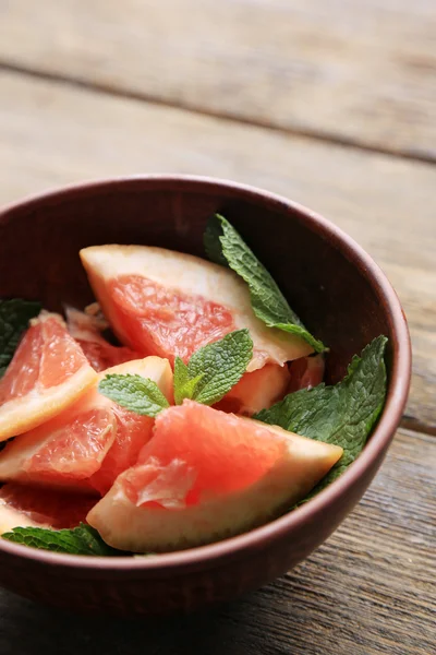 Ripe chopped grapefruit — Stock Photo, Image