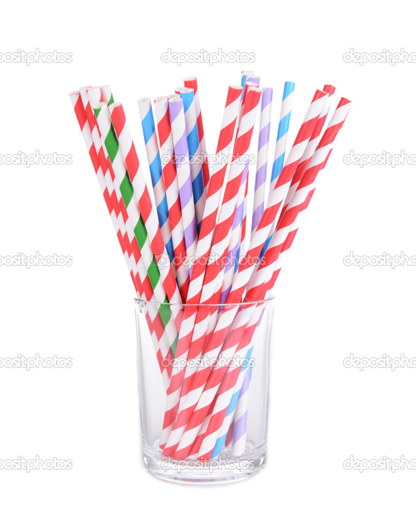 Colorful bar straws