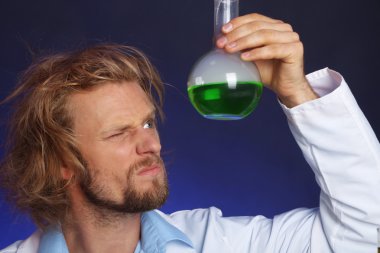 Laboratuvar çılgın bilim adamı