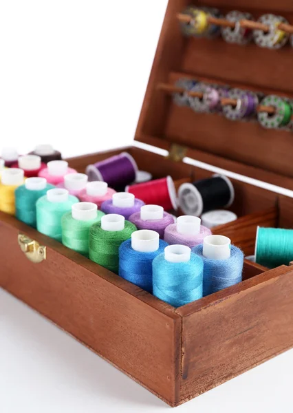 Colorful threads for needlework — Stock Photo, Image